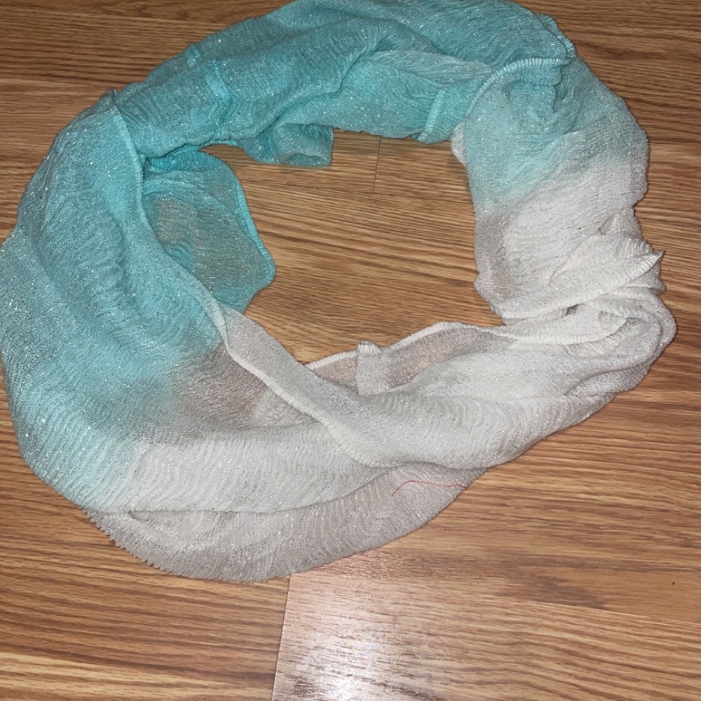 Cute Blue Scarf/Throw Over